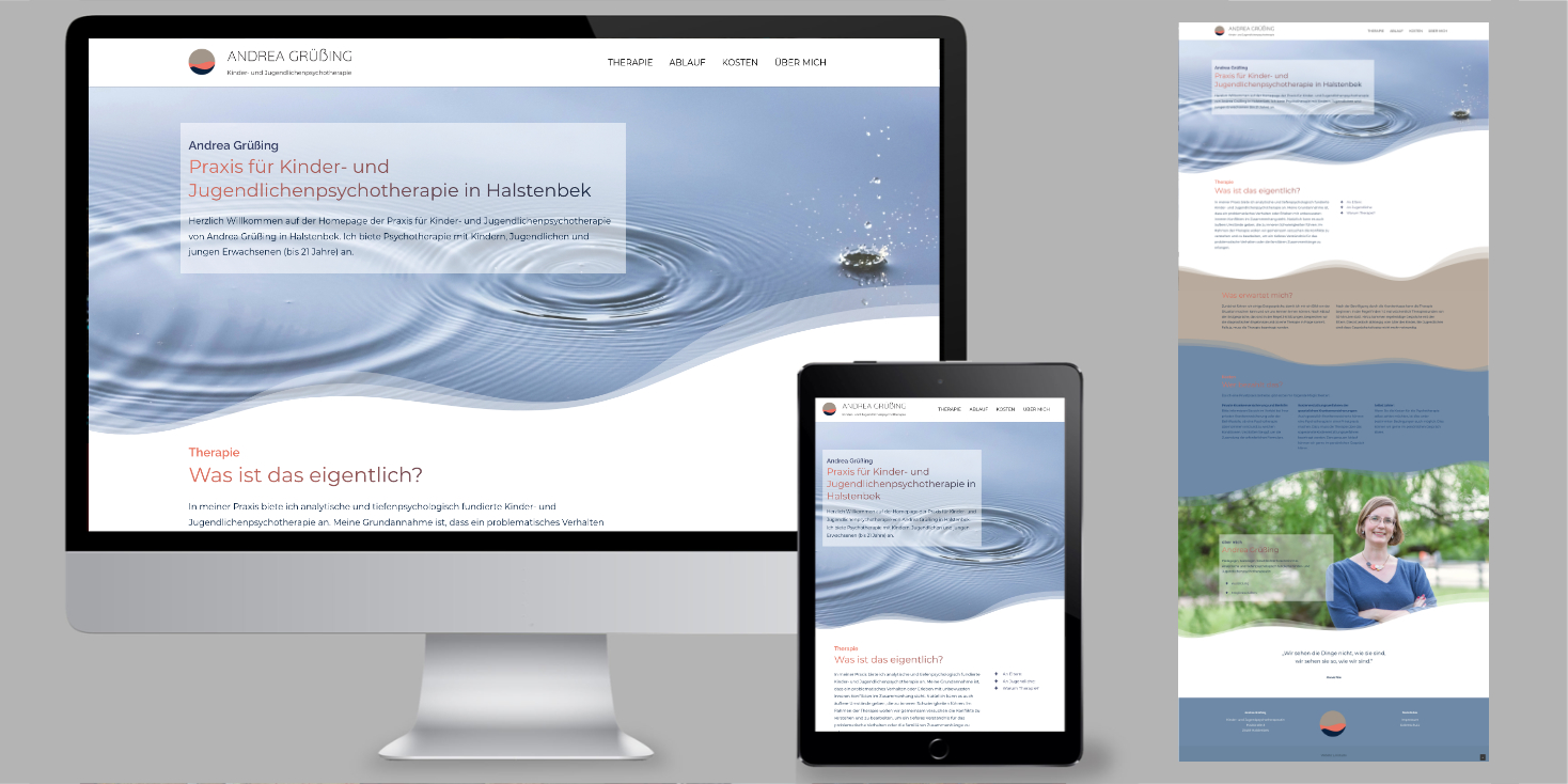 websitedesign fuer eine Arztpraxis in Hambug